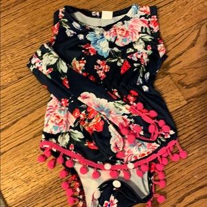 Romper with Headband/bow